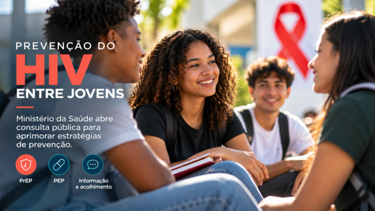 Ministério da Saúde abre consulta pública para ampliar a prevenção do HIV entre jovens